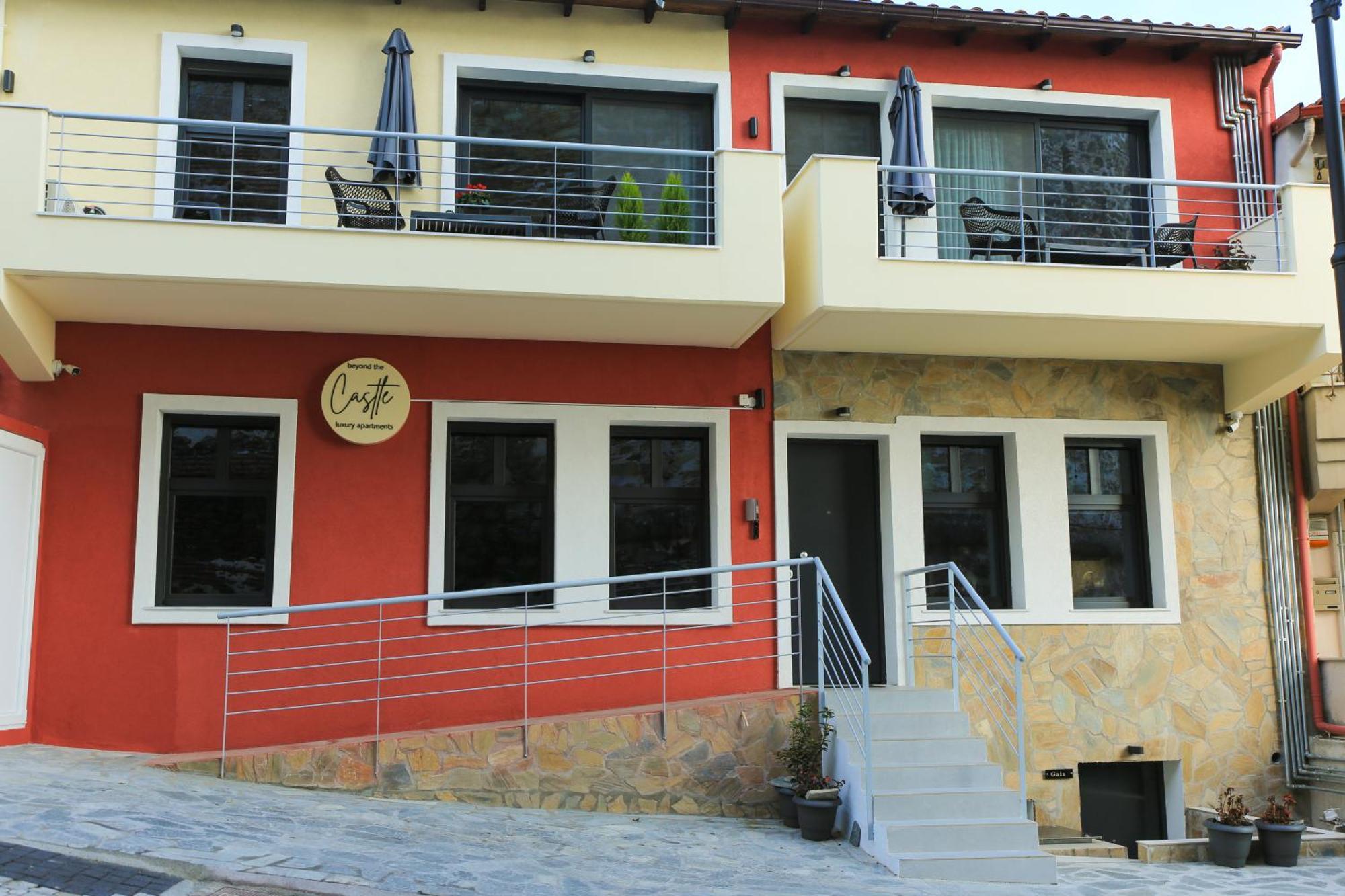 Apartamento Beyond The Castle Tesalónica Exterior foto
