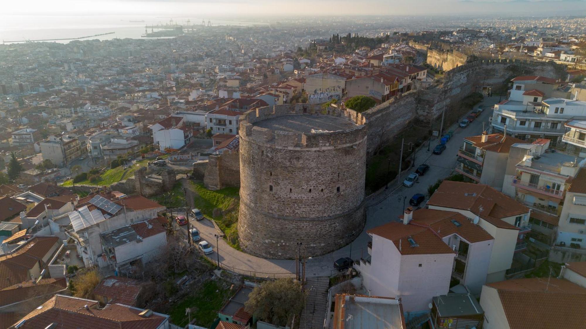 Apartamento Beyond The Castle Tesalónica Exterior foto