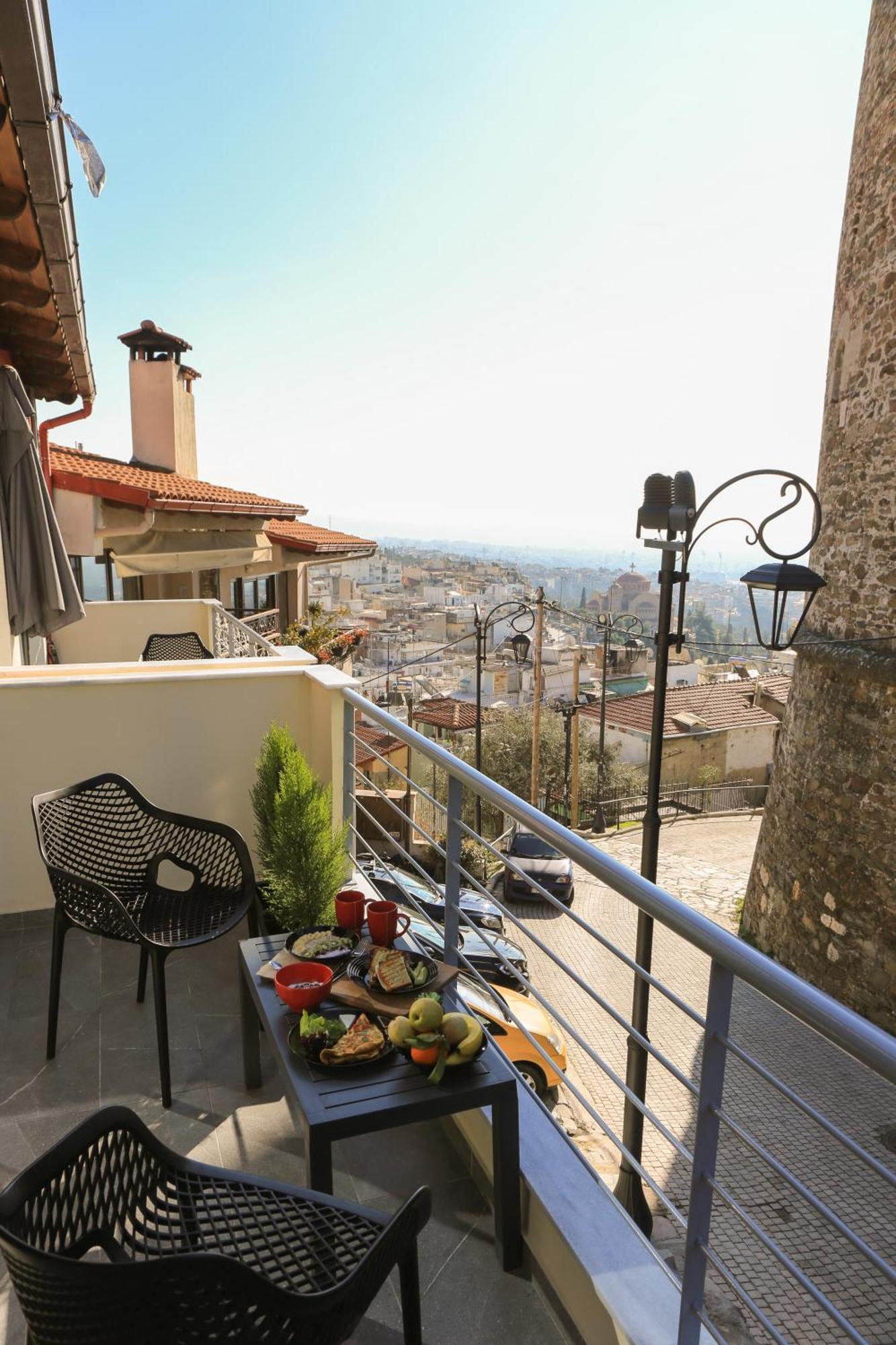 Apartamento Beyond The Castle Tesalónica Exterior foto