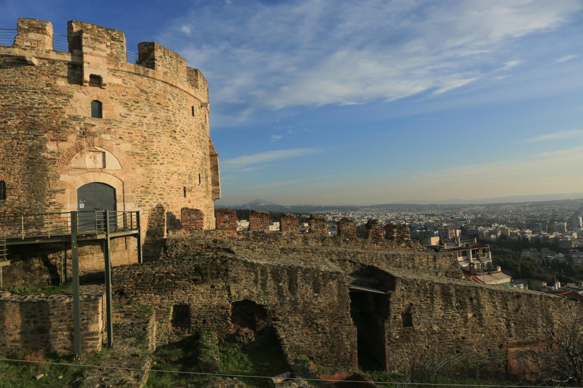Apartamento Beyond The Castle Tesalónica Exterior foto
