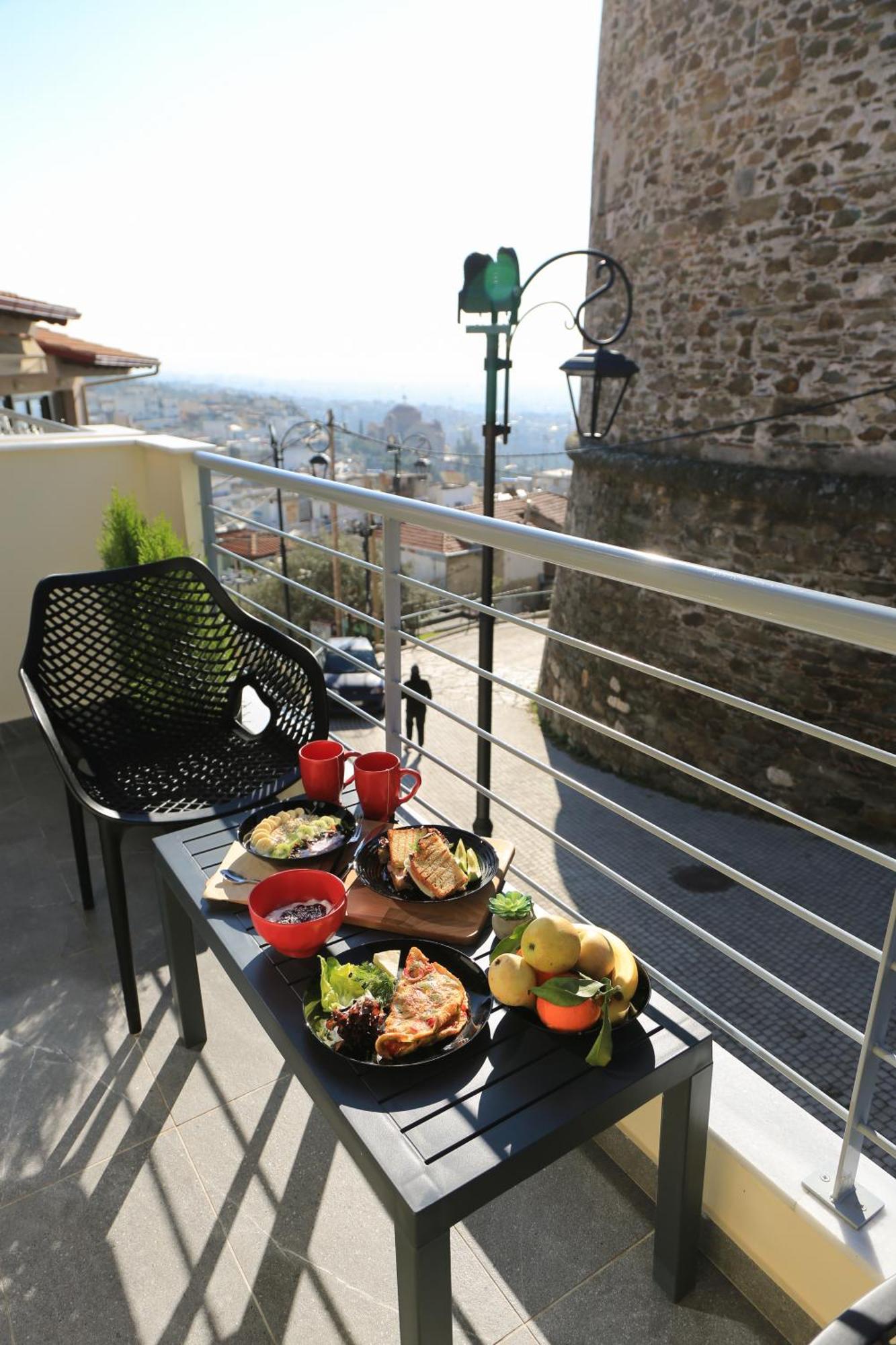 Apartamento Beyond The Castle Tesalónica Exterior foto